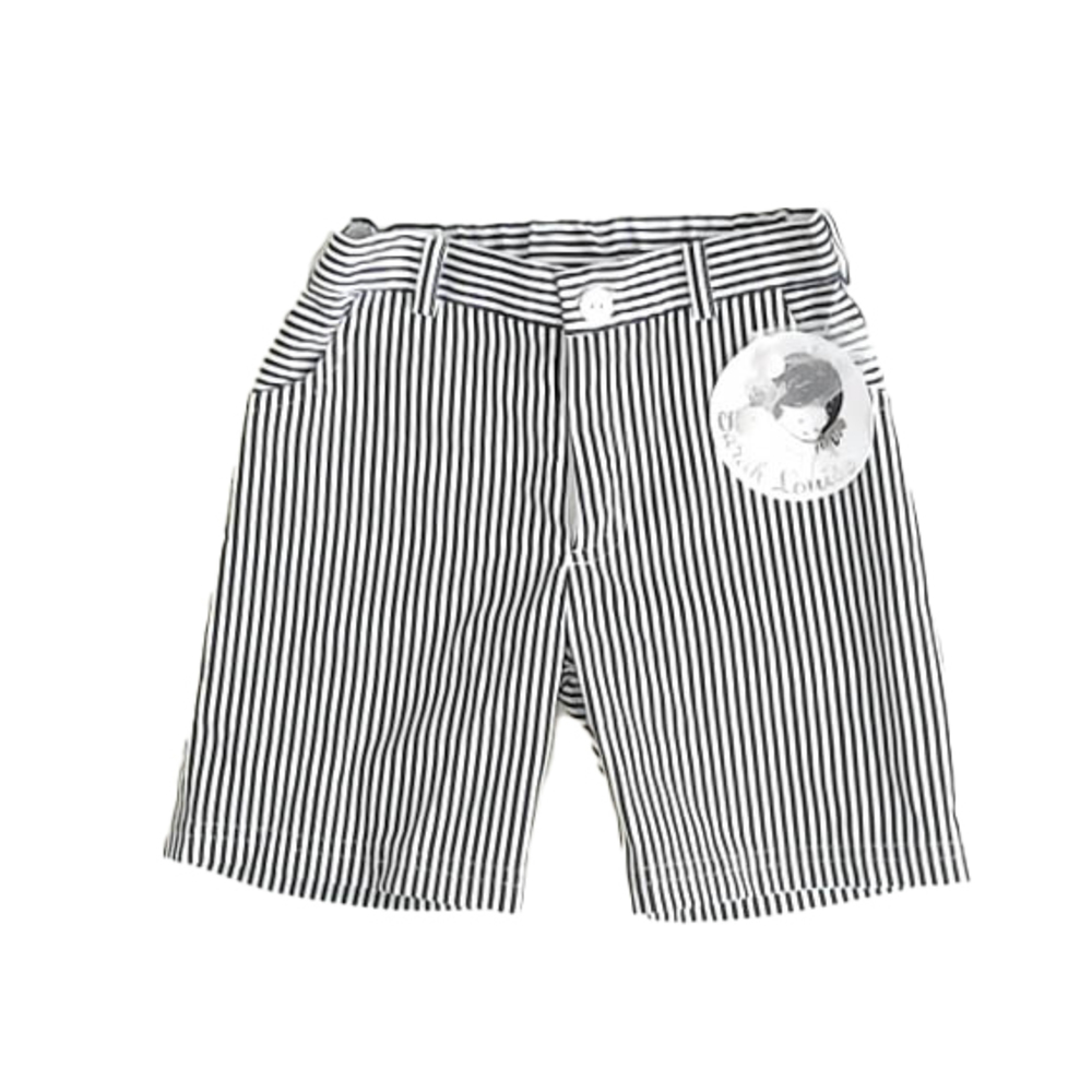 Sarah Louise Boys Navy Stripe Shorts size: 3T